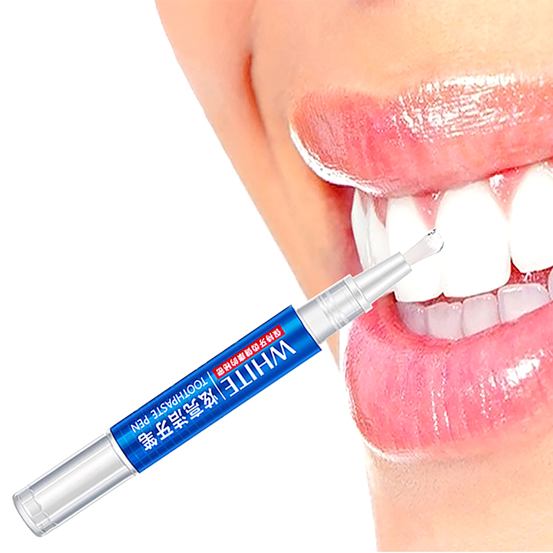 Teeth Whitening Pens - 3ml Zahnaufhellungs- und Fleckenentferner, aufhellender Gelstift,