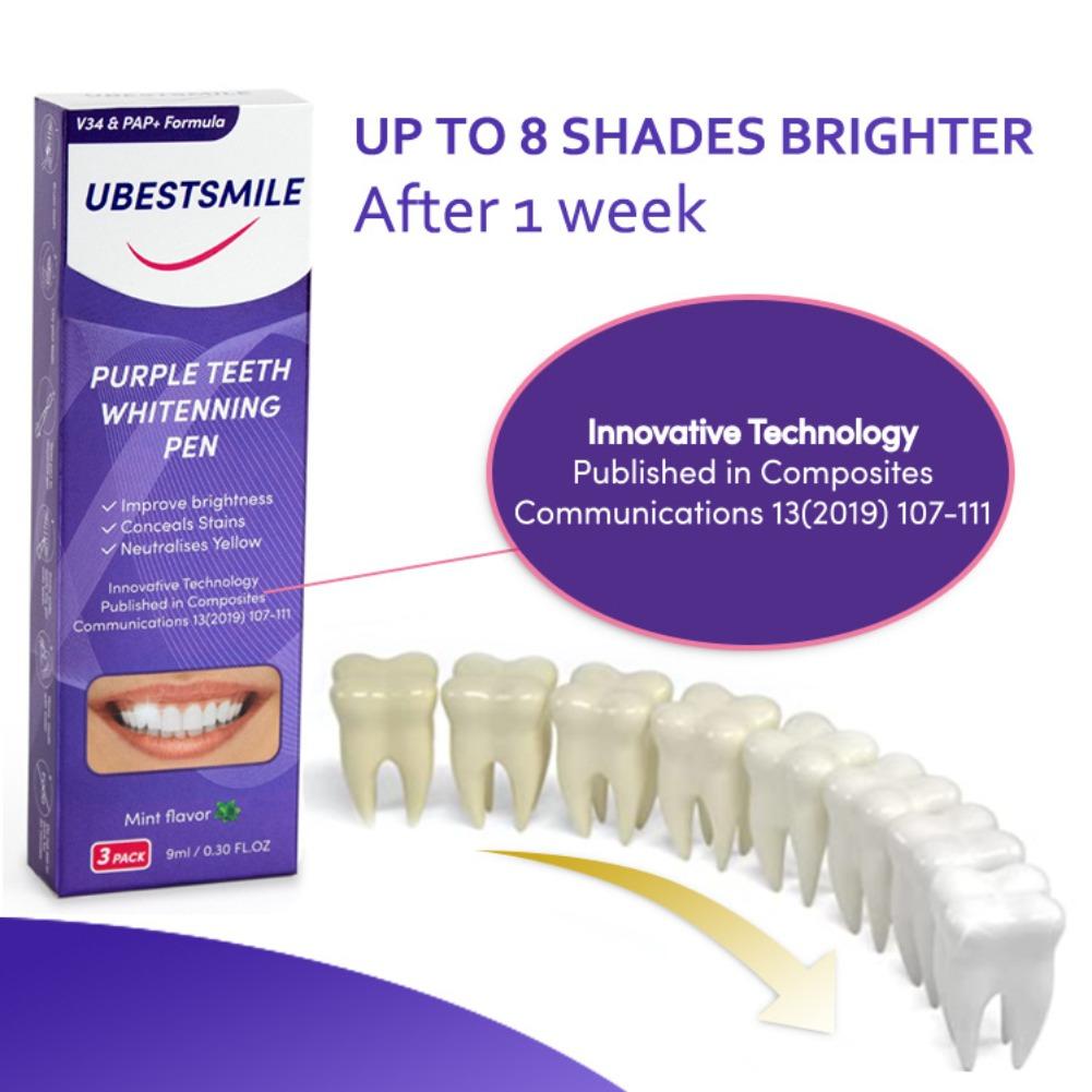 UBESTSMILE V34&PAP+ Formula Li – Teeth Whitening Pens Bewertung und Preis